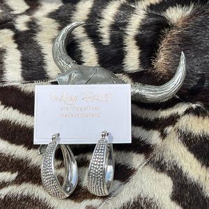Brand new Sterling Silver hoop earrings